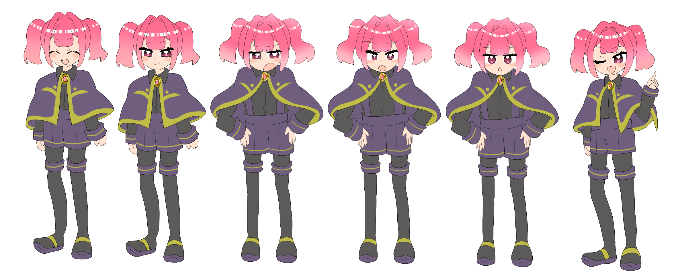 オトメの立ち絵