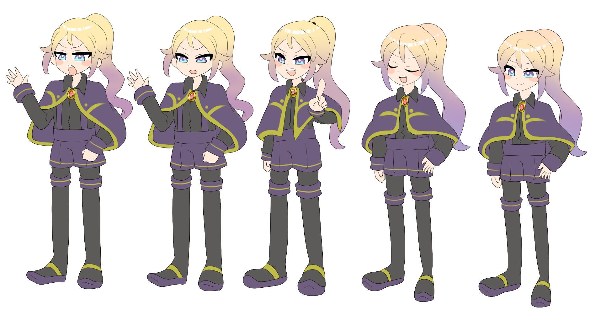 フウビの立ち絵